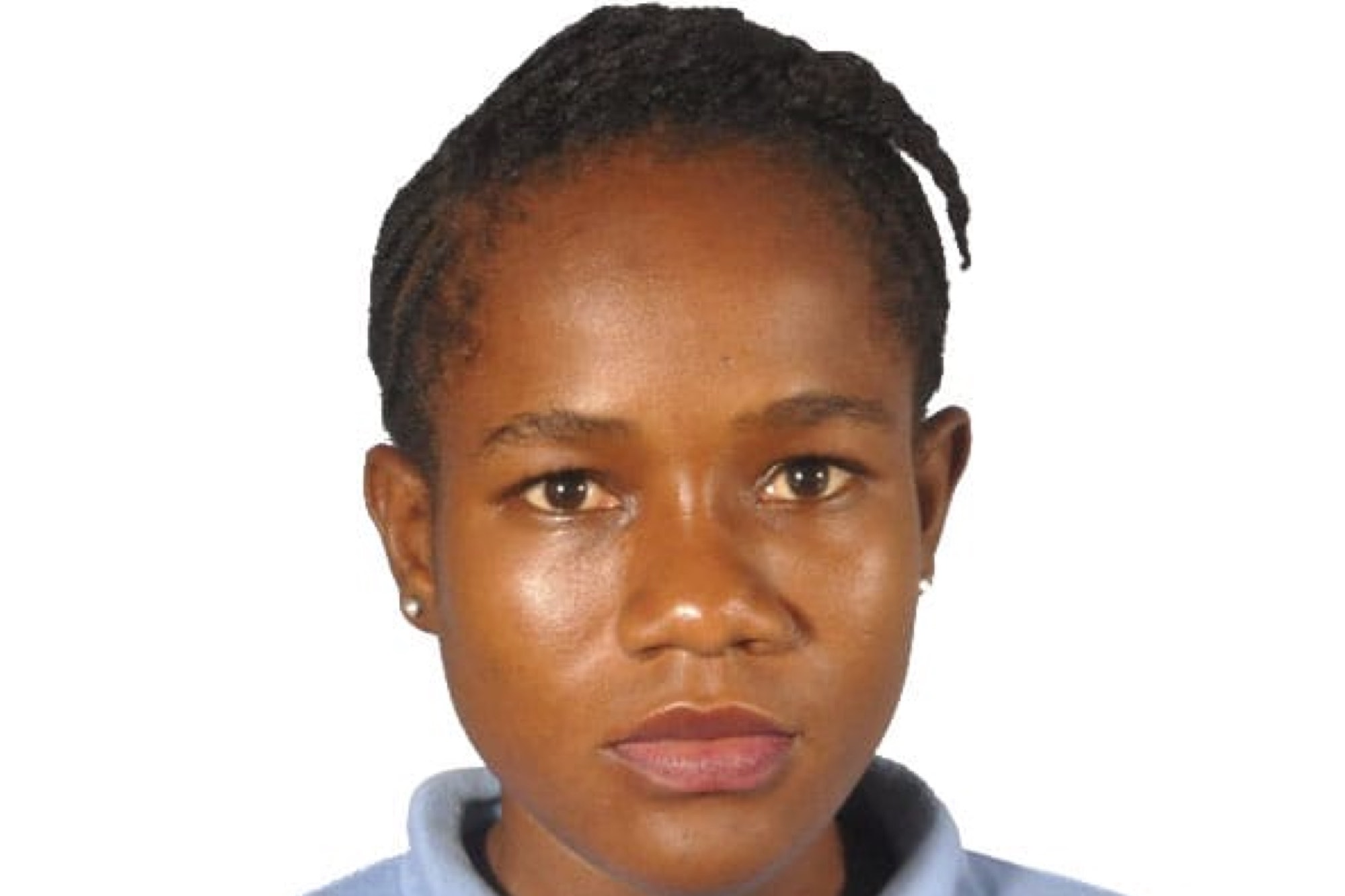 Cheerful African American Woman Making Report